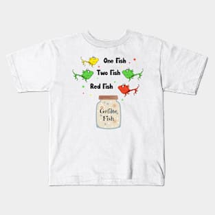 One Fish Two Fish Red Fish Passover Jewish Gift For Men Women Kids T-Shirt